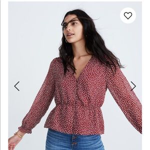 Madewell Overture Top in Ditsy Flowers